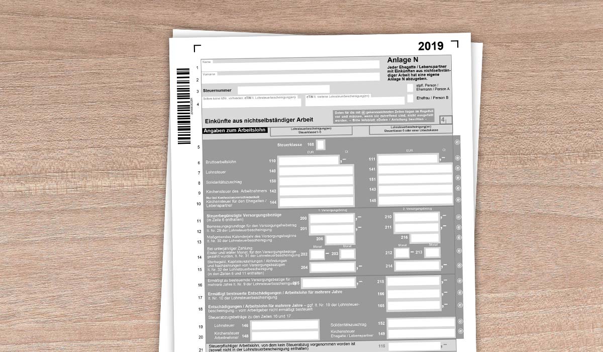 Anlage N - Einkünfte aus nichtselbständiger Arbeit - Alex ...