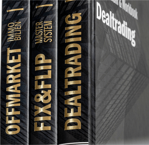 Offmarket Immobilien, Fix & Flip Master System und Dealtrading – Buchreihe von Alex Düsseldorf Fischer mit Strategien für erfolgreiche Immobilieninvestments und profitables Dealtrading. Essenzielles Wissen für Immobilieninvestoren und Unternehmer.